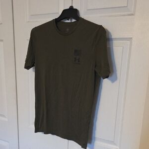 Under Armour Men's Dark Olive Short Sleeve Tee